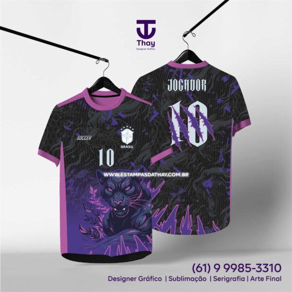 Arte Vertor Camisa Interclasse Pantera