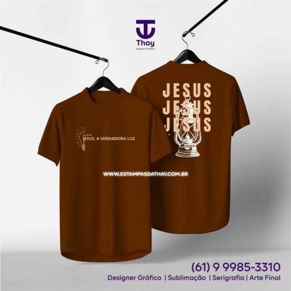 ESTAMPA RELIGIOSA JESUS VERDADEIRA LUZ