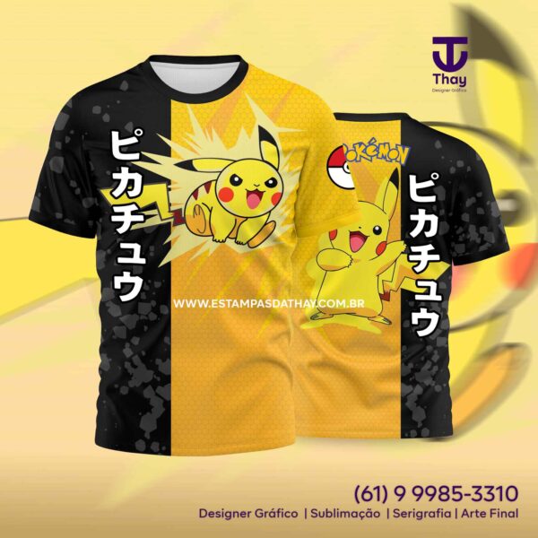 estampa vetor pokemon